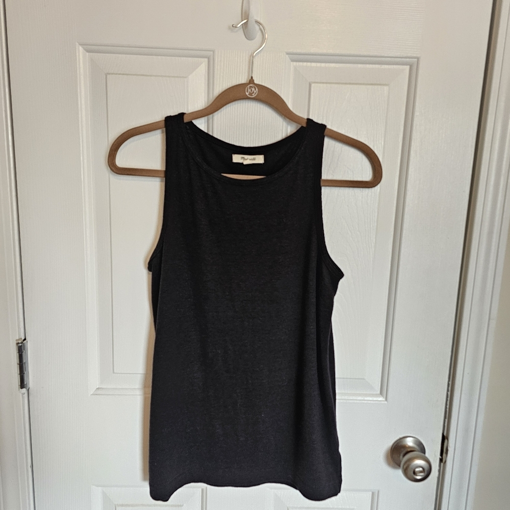 Madewell Linen Blend Tank XS